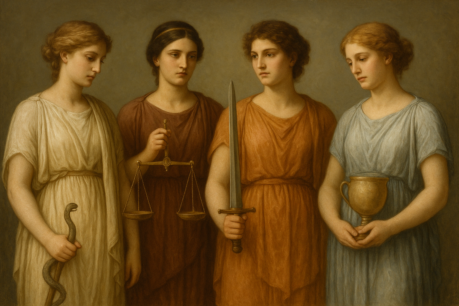 Allégorie des vertus cardinales